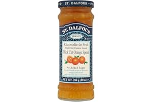 ST DALFOUR St. Dalfour Rhapsodie de Fruit Thick Cut Orange Jam (284g) - Pack of 2