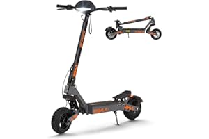 Kukirin Patinete Eléctrico Adultos Todoterreno,Patin Electrico,Scooter Electrico Potente Plegable/Autonomía de 55 km/Ruedas de 10"/Carga máxima 120kg/Doble Frenos de Disco,G2