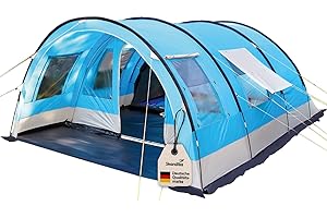 Skandika Helsinki - 6 Personas - Tienda de campaña Familiar - túnel - mosquiteras