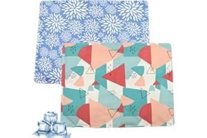 HI FINE CARE Paquetes de hielo de gel, paquetes de hielo frío para lesiones, paquetes de hielo frío y caliente, paquete de hielo reutilizable con cuentas de gel, compresa fría para aliviar el dolor (paquete de 2