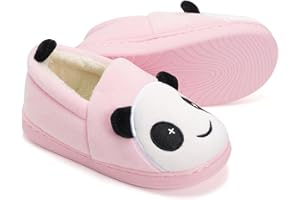 Sisttke Zapatillas Casa Niños Niñas para Invierno Estar Slippers Casa Interior Caliente Pantuflas Suave Algodón Zapatos Mujer Hombres