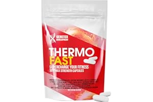 MOOVWELL Thermo Fast Weight Management Supplement - Thermogenic Capsules for Women and Men - Energy & Water Support with Glucomannan, L-Carnitine, Caffeine Burners, Cayenne Pepper - 30 Capsules