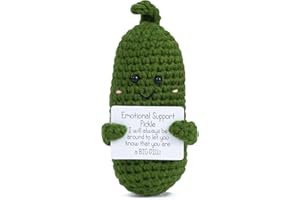 XBOCMY Pocket Hug Positive Potato, Creative Knitted Wool Potato Doll, Best Gift for Family, Boyfriend, Gifts for Girlfriend, Patient, Birthday Gift Party, Christmas Decoration Gift (Big D)