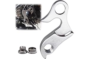 XUNZHI Rear Derailleur Hanger,Bike Rear Tail Hanger,Bike Rear Derailleur Hanger,Bike Parts,Rear Gear Mech Derailleur Hanger Hook Drop out Adapter,Bicycle Tail Hook Screw,Derailleur Hanger,Bike Derailleur