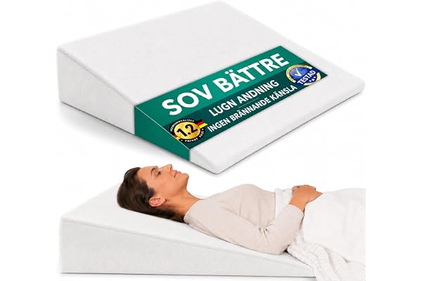 Sängkil 80 cm – sov upphöjd, andas bättre & läsning, ryggstöd | Sängkil för upphöjd sömn · andas bättre & lugnare mage · läsning & ryggstöd · tvättbart överdrag · OEKO-TEX