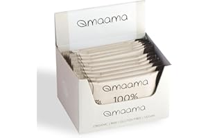 MAAMA, Tavolette 100% Cacao Bio, Vegan, Raw Lavorata a Basse Temperature - Confezione da 12 tavolette da 30g ciascuna