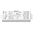 GIDEALED Smart Wireless 5 in 1 WiFi RGBWW LED Controller,Work with Alexa/Google Assistant,APP/Voice Control RGBCCT,RGBW,RGB,CCT and 5 White Strip Lights Color Change Dimming(Only WT5 LED Controller)