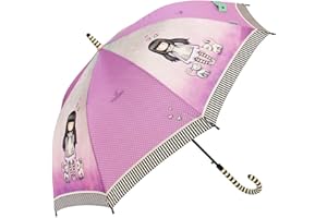 SANTORO - LONDON Gorjuss - Santoro | Paraguas largo Automático Mujer | Tall tails | Rosa