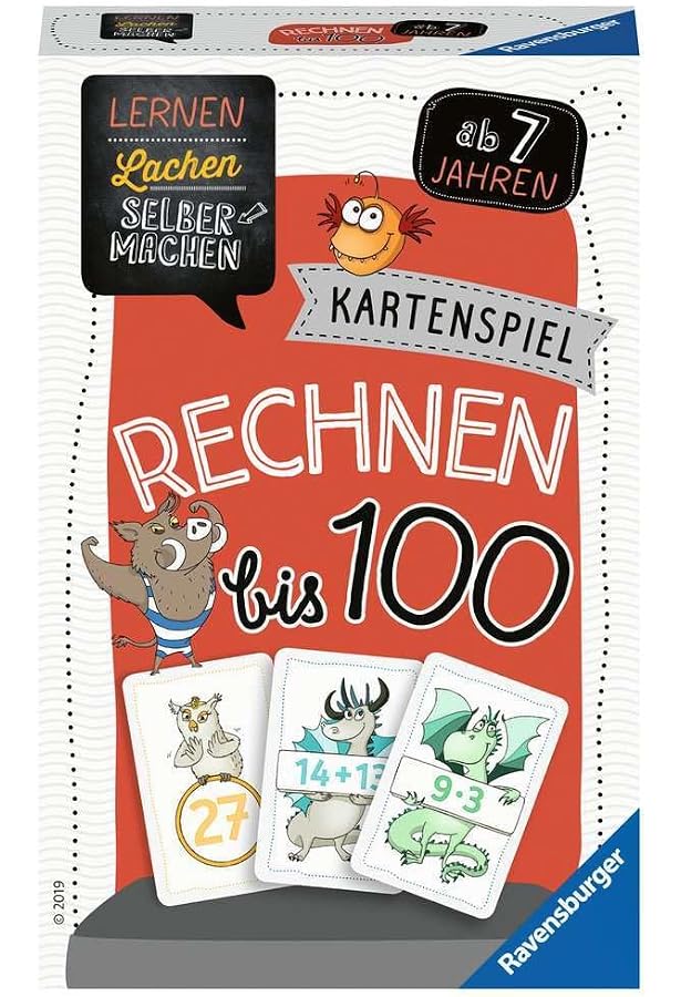 Ravensburger Affenstarke Zahlen-Bande: Gioco Da Tavolo Per Imparare A Contare (6-10 Anni) - 5