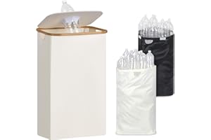 iEGrow Recycling Bin for Kitchen, 100L Indoor Home Recycle Bins with Lid, Large Recycling bin with 2 Removeable Reusable Inner Bags, for Bottles Cans Glass Plastice Cartons