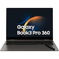 Samsung Galaxy Book3 Pro 360 Laptop, 16" Dynamic AMOLED 2X touch, S Pen, Intel EVO, Intel Core i7-1360P 13th gen, 16GB RAM, 5