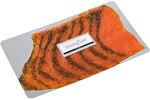 Nordland-Lachs 230g Gravedlachs | Ultrapremium Qualität in feinsten Scheiben | geräucherter Lachs mit Kräuterkruste aus Schottland | Top Kühlversand