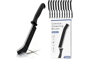DAIDORA 10 Pièces Brosse Joint Carrelage, Brosses Nettoyage Salle de Bain Poils Durs pour Cuisine, Salle d'eau, Évier, Douche et Sol