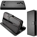 caseroxx Handy Hülle Tasche kompatibel mit Gigaset GX290 / GX290 Plus Bookstyle-Case Wallet Case in schwarz