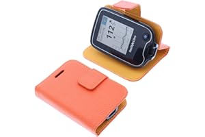 foto-kontor Borsa per Abbott Freestyle Libre 2 Book Style Copertina Arancio di Protezione