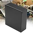 GOTOTOP Circuit Board Instrument Box, Aluminum Alloy Split Type Circuit Board PCB Instrument Aluminum Cooling Box DIY Electronic Project Enclosure Case, 1.57x4.33x3.94in, Frosted Black