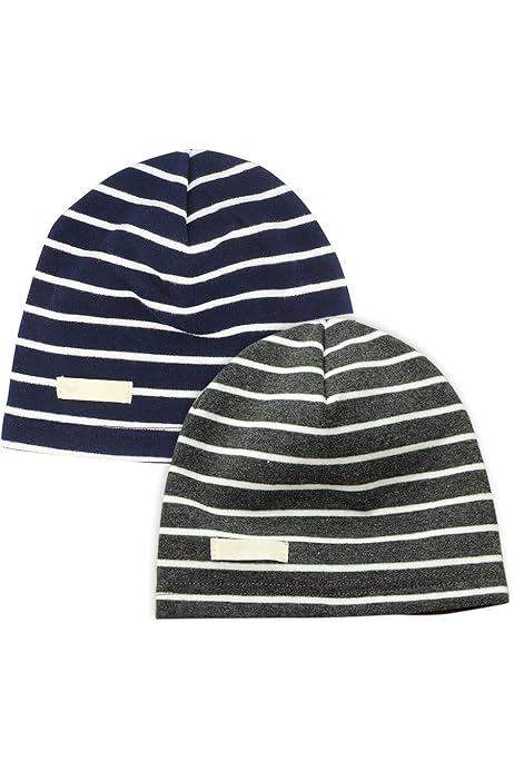 Bonnet Bébé DRESHOW Lot De 8 | Tricoté Doux Mignon | Taille 2-6 Ans | Coton Polyester | Lavage Main