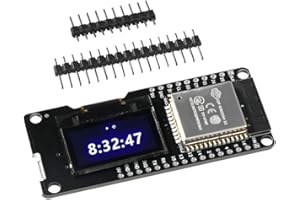 Dealikee 0.96" OLED ESP-WROOM-32 ESP32 Display 2.4GHz WiFi Bluetooth Dual Mode Development Board Display for Arduino Wemos AP STA