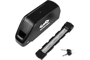 DICHOU 48V/52V Ebike Battery for 100-1500W Motor 13Ah/15Ah/17Ah BKE3000mAH/Panasonic3400mAH Cell Lithium Ion Battery Pack with Charger