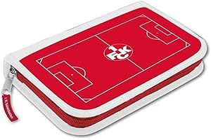 KAISERSLAUTERN FCK 1. FC Kaiserslautern Schuletui gefüllt, Federmappe Etui, Federtasche FCK - Plus Lesezeichen I Love Kaiserslautern
