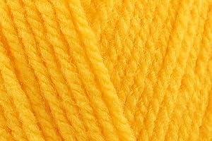 KHASO Sirdar Hayfield Bonus DK Crochet Yarn, 100% Acrylic Double Knitting Wool for Toys Jumpers & Sweaters - 100g Ball - Cornfield (574) - Single (1 Ball)