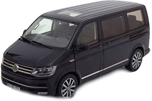 VW Modellauto NZG 1:18 Multivan T6 Highline 2016 schwarzmetallic