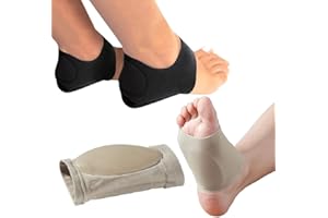 MEDIZED® Plantar Fasciitis Therapy Wrap Heel Foot Pain Arch Support Ankle Brace Insole Orthotic Neuropathy Sock for Men & Women