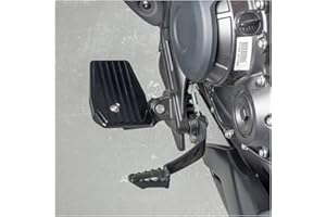 FAYEDENICY Reposapiés anchos para moto, pedales, reposapiés, extensión de reposapiés, extensor de tablero de paso para Rebel CMX 500 300 CMX500 CMX300 Rebel500 Rebel300 2017 2018 2019 2020 2021 2022 2023 (Negro)
