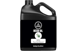 Naturevibe Botanicals Neem Oil 946ml | 100% Pure and Natural | Great for Skin Care and Hair Care