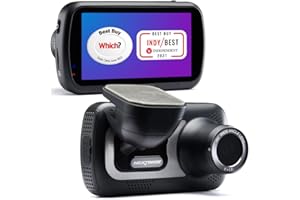 Nextbase 522GW Dash Cam Front Camera – 1440p QHD, GPS, Wi-Fi, Bluetooth – Emergency SOS, 3" HD Touchscreen – Built-in Polarising Filter – Loop Recording, Intelligent Parking Mode
