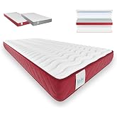 NALUI - Reversible Memory Foam Mattress 90 x 190 cm Gredos with Height &plusmn; 15 cm. Stretch Fabric and Breathable 3D Fabric | Spe
