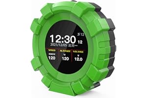 MR CARTOOL MRCARTOOL M95 GPS Velocímetro,Inclinómetro Digital con Pantalla HUD, Medidor de Pendiente/Ángulo Multifuncional para Coches 10-30V