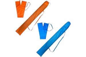 AQUADELOS X2 Funda Sombrilla Playa Con Asa Resistente. Funda Para Sombrilla De Playa Con Asa. Complemento O Accesorio De Recambio Para Sombrillas De Playa.