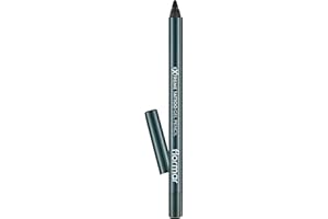 Flormar Extreme Tattoo Gel Pencil - Eyeliner Gel Waterproof con Effetto Tattoo – Matita Occhi Glitter a Lunga Durata, Pigmentata e Sfumabile, Matita per Interno Occhi, 003 Deep Green