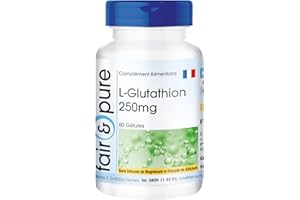 Fair & Pure® - L-Glutathion 250mg - réduit - végan - 60 gélules