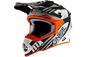 O'NEAL | Motocross-Helm | MX Enduro | ABS-Schale, Sicherheitsnorm ECE 22.05, Lüftungsöffnungen für optimale Belüftung & Kühlung | 2SRS Helmet Spyde 2.0 | Erwachsene