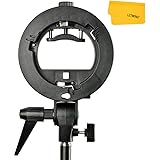 Godox S2 Speedlite Bracket, S-Type Flash Bracket Update Version With