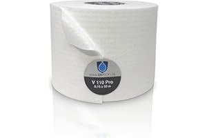 DRYTOP ® Spezialvlies V 110 Pro für Flüssigkunststoff und Dachabdichtung | perforiertes Vlies mit 110,0 g/m² gem. Flachdachrichtlinie und Zulassung (15 cm x 50 Meter)