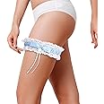Cheerymagic Lace Bridal Garter Set, Women's Garter Belt Wedding Bride Accessory