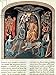 Produktbild Alu-Dibond-Bild 90 x 120 cm: "Ms Fr. 143 f.136v Hades and Persephone seated in the underworld on a throne in the form of an eagles head with Cerebus before them (vellum)", Bild auf Alu-Dibond