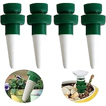 Système D'arrosage Automatique Pour Plantes - Pic En Terre Cuite, Irrigation Lente, Jusqu'à 15 Jours, Intérieur/extérieur