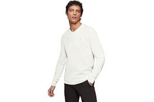 Polo Club Maglione Scollo a V Maniche Lunghe Uomo Maglioni Pullover V-Neck 100% Cotone