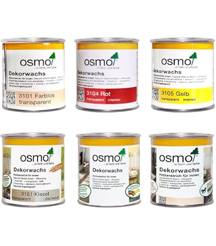 Osmo Dekorwachs Transparent Farben, Günstige Preise