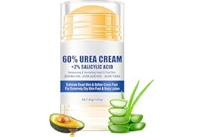 SALROAL Urea Cream 60 Percent for Feet,Urea Foot Cream for Cracked Heels and Dry Skin - Cracked Heel Cream Urea Moisturiser Plus 2% Salicylic Acid - Foot Cream for Calluses and Hard Skin (BLUE, One Size)