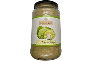 AZIENDA AGRICOLA DI MANFREDI OMAR Crauti Trentino Alto Adige - Vaso da 500g Gusto Autentico e Salute in Ogni Morso | Made in Italy (vaso singolo)