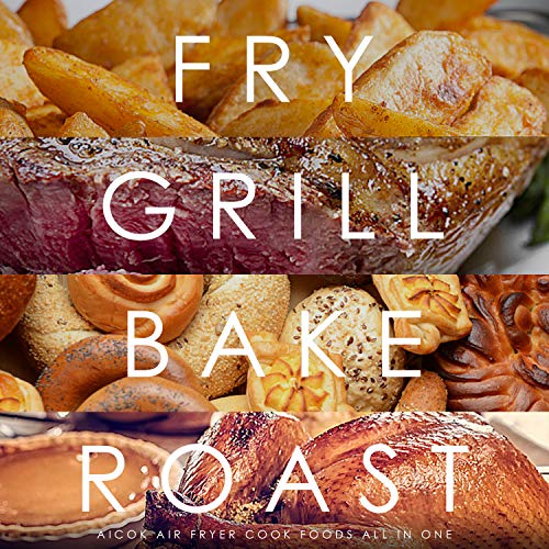 Heiluftfritteuse Aicook Heissluft Fritteuse Ohne Fett 32l Mit Zeitfunktion Temperatur Lcd Digital Anzeige Einem Neuen Design Fr Gesnderes Essen Automatische Abschalt Funktion 1500w Heiluftfritteuse Aicook Heissluft Fritteuse Ohne Fett 32l Mit Zeitfunktion Temperatur Lcd Digital Anzeige Einem Neuen Design Fr Gesnderes Essen Automatische Abschalt Funktion 1500w