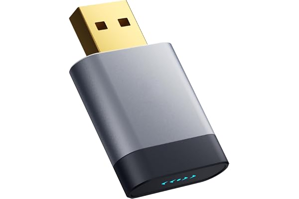 PASLDA Mini Wireless Carplay Micro USB Adapter For Apple (2025 Upgraded), 2 In 1 Carplay And Android Auto Wireless Adapter, No Latency, Compact Design, Seamless Car Connectivity, Better Navigator