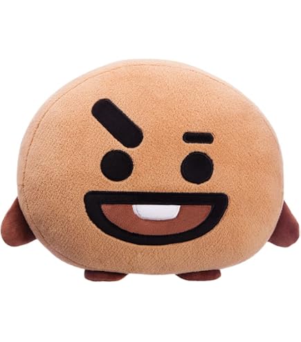 AURORA 61464 BT21 Official Merchandise, RJ Plush Cushion, White