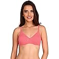 Jockey 1722 Women's Wirefree Non Padded Super Combed Cotton Elastane Stretch Medium Coverage Everyday Bra with Concealed Shaper Panel and Adjustable Straps