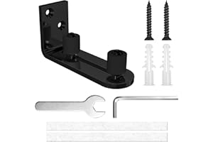 ADERTOS Guida Porta Scorrevole Pavimento Guida a Pavimento Regolabile Porta Guida in Basso con 1 Chiave e 1 Chiave a Forma di L per Cucina, Camera da Tetto, Soggiorno (Nero)